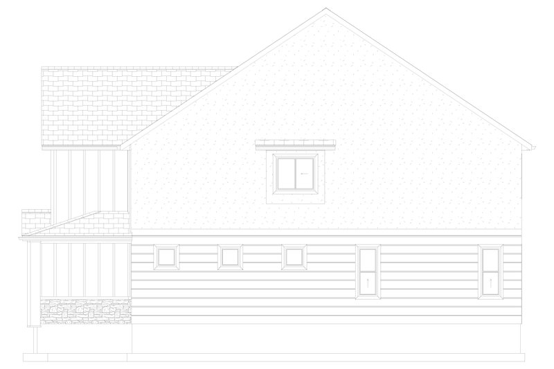 Dream House Plan - Exterior - Other Elevation 1 for Farmhouse House Plan #1060-319 - 18 bed, 12 bath