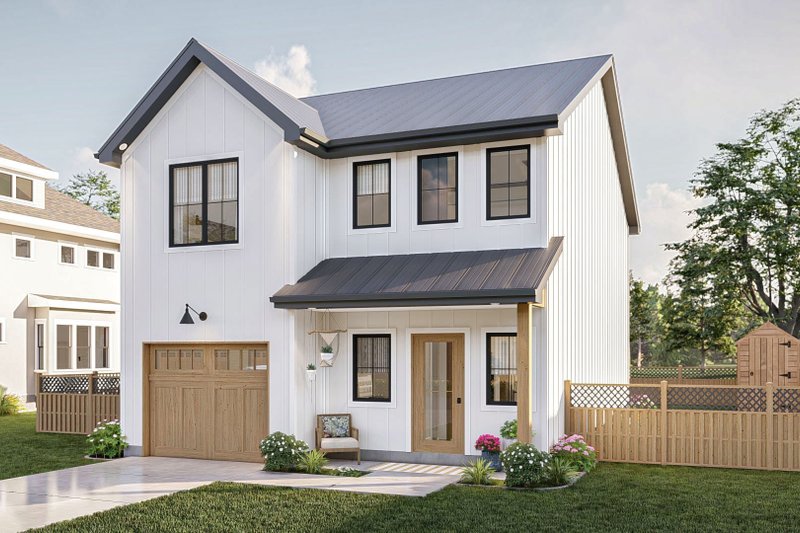 House Design - Modern Exterior - Front Elevation Plan #455-316