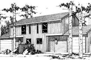 Exterior - Front Elevation Plan #303-227