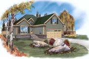 Traditional Style House Plan - 3 Beds 2 Baths 1228 Sq/Ft Plan #409-114 