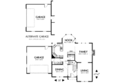 Traditional Style House Plan - 4 Beds 2.5 Baths 2209 Sq/Ft Plan #48-216 
