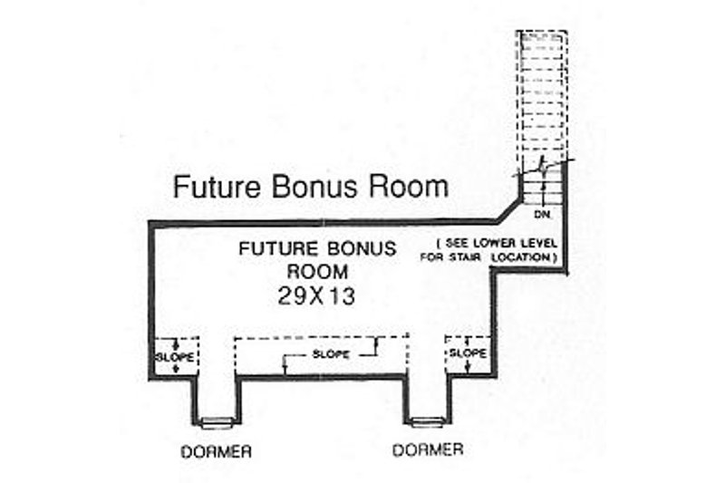 Home Plan - Floor Plan - Other Floor for Southern House Plan #310-616 - 3 bed, 2.5 bath