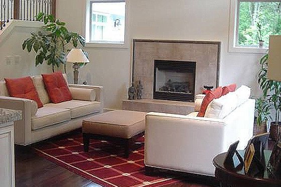 Interior - Family Room 1 for Craftsman House Plan #48-107 - 4 bed, 2.5 bath