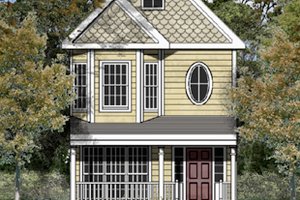 Country Exterior - Front Elevation Plan #1053-36
