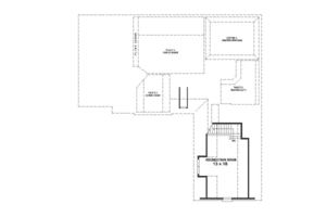 Floor Plan - Upper Floor for Traditional House Plan #81-304 - 3 bed, 2.5 bath
