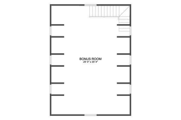 Dream House Plan - Country Floor Plan - Upper Floor Plan #1060-228