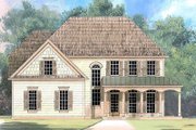 European Style House Plan - 3 Beds 2 Baths 1653 Sq/Ft Plan #119-273 