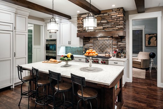 Interior - Kitchen 1 for Craftsman House Plan #928-260 - 4 bed, 3.5 bath