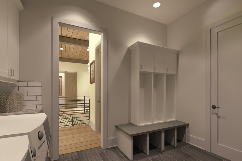 House Blueprint - Interior - Laundry for Farmhouse House Plan #1069-40 - 3 bed, 2.5 bath