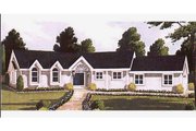 Ranch Style House Plan - 3 Beds 2 Baths 1636 Sq/Ft Plan #3-132 