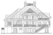Southern Style House Plan - 3 Beds 3.5 Baths 2756 Sq/Ft Plan #930-18 