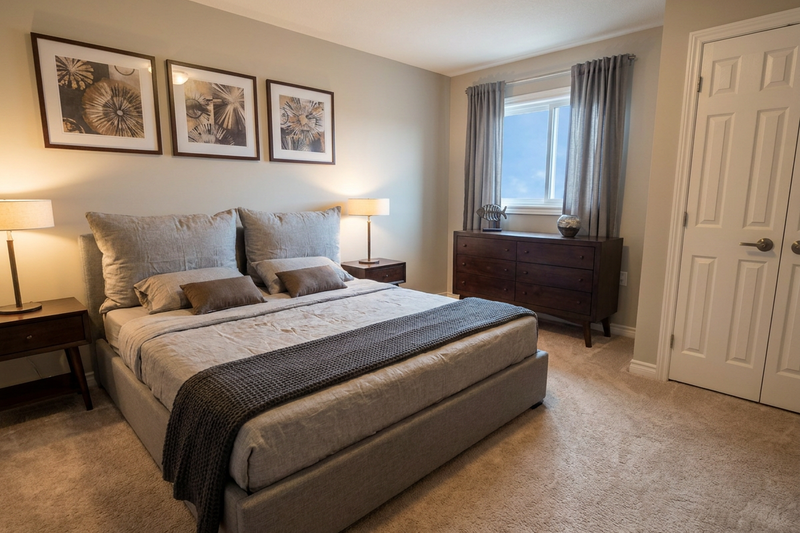 House Design - Interior - Bedroom 1 for Country House Plan #126-235 - 2 bed, 2 bath