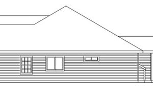 Exterior - Other Elevation 1 for Craftsman House Plan #124-749 - 3 bed, 2.5 bath