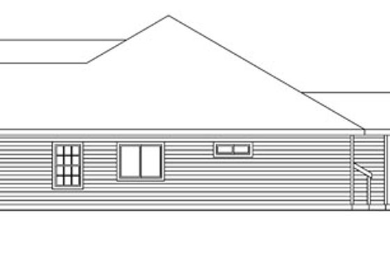 Exterior - Other Elevation 1 for Craftsman House Plan #124-749 - 3 bed, 2.5 bath