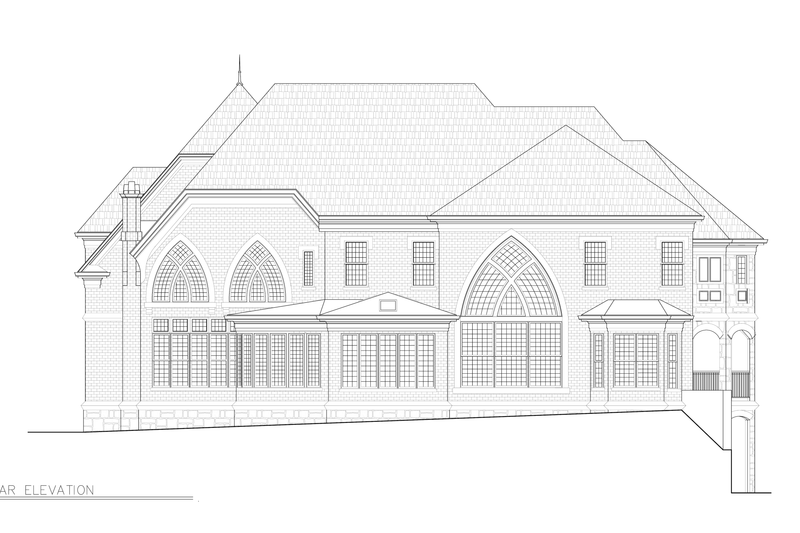 Home Plan - Exterior - Other Elevation 1 for Country House Plan #119-409 - 5 bed, 4 bath