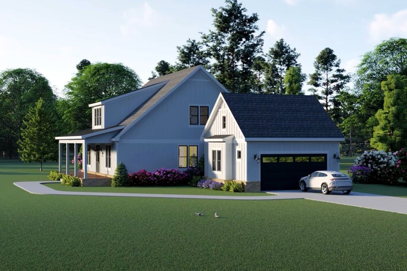 House Plan Design - Photo 1 for Country House Plan #932-707 - 3 bed, 2 bath