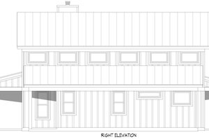 Exterior - Other Elevation 1 for Barndominium House Plan #932-1208 - 3 bed, 2 bath