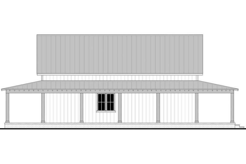 House Design - Exterior - Other Elevation for Barndominium House Plan #430-359 - 2 bed, 2 bath