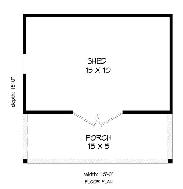 House Design - Country Floor Plan - Main Floor Plan #932-301