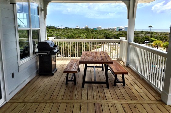 Exterior - Outdoor Living for Beach House Plan #901-118 - 4 bed, 2.5 bath