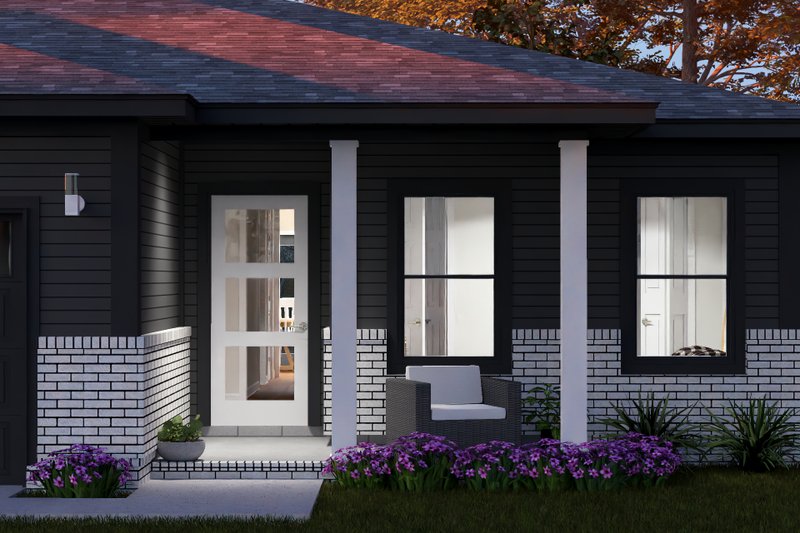 Architectural House Design - Exterior - Other Elevation 3 for Modern House Plan #513-2454 - 3 bed, 2.5 bath
