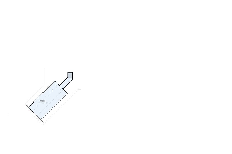 House Blueprint - Floor Plan - Upper Floor for European House Plan #17-2557 - 4 bed, 2.5 bath