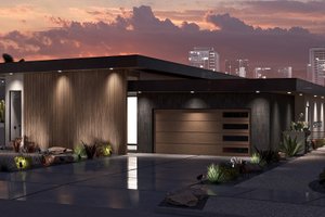 Exterior - Other Elevation for Modern House Plan #455-731 - 3 bed, 2.5 bath