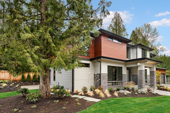 Exterior - Other Elevation for Contemporary House Plan #1066-14 - 5 bed, 4.5 bath