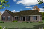 Ranch Style House Plan - 4 Beds 3 Baths 2148 Sq/Ft Plan #437-27 