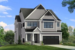 Farmhouse Exterior - Front Elevation Plan #1057-32