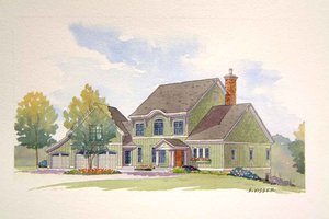 Traditional Exterior - Front Elevation Plan #901-106