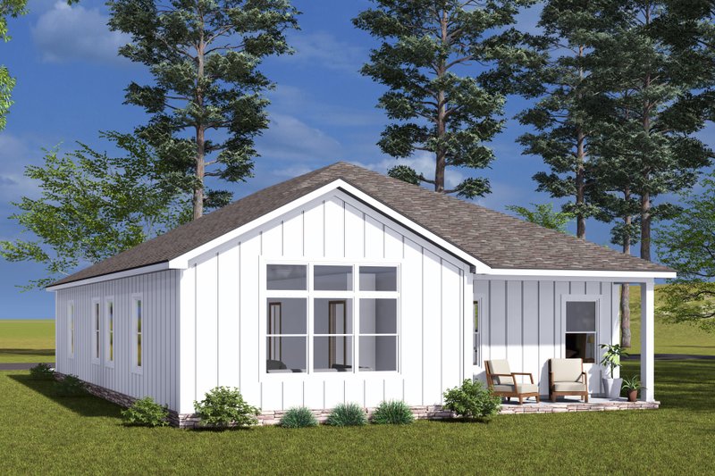 House Design - Exterior - Other Elevation 1 for Cottage House Plan #513-2319 - 3 bed, 2 bath