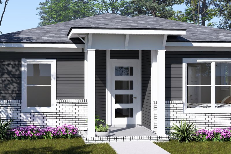 Architectural House Design - Exterior - Other Elevation for Modern House Plan #513-2466 - 4 bed, 3 bath