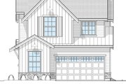 Farmhouse Style House Plan - 3 Beds 2.5 Baths 1968 Sq/Ft Plan #1114-116 Exterior 