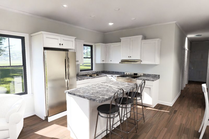 Home Plan - Interior - Kitchen 1 for Modern House Plan #513-2475 - 3 bed, 2 bath