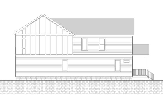 Exterior - Other Elevation for Modern House Plan #1085-1 - 3 bed, 2.5 bath