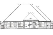 European Style House Plan - 3 Beds 2 Baths 1839 Sq/Ft Plan #310-977 