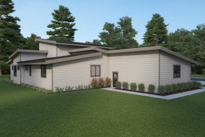 Exterior - Other Elevation for Contemporary House Plan #1070-115 - 3 bed, 2.5 bath