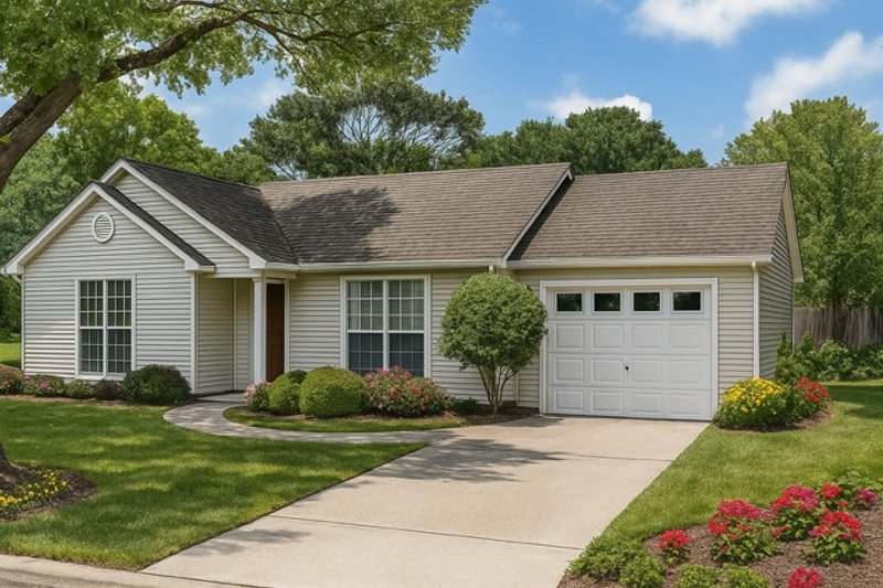 Dream House Plan - Country Exterior - Front Elevation Plan #17-3162