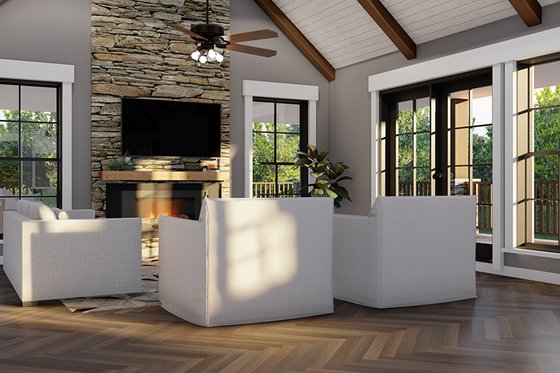 Interior - Other for Craftsman House Plan #923-305 - 2 bed, 2 bath