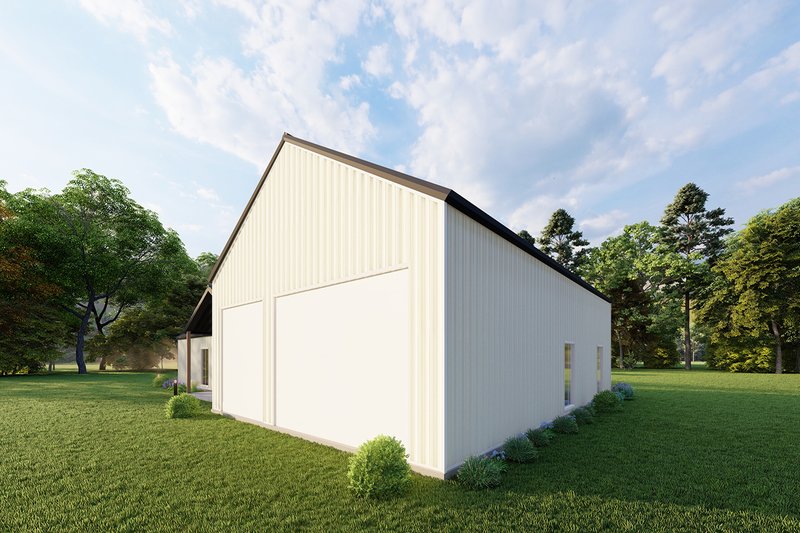 Home Plan - Exterior - Other Elevation 1 for Barndominium House Plan #1107-25 - 3 bed, 2.5 bath