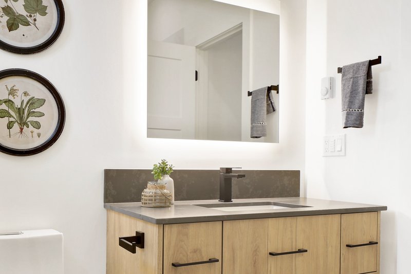Home Plan - Interior - Bathroom 3 for Contemporary House Plan #1070-225 - 2 bed, 2.5 bath