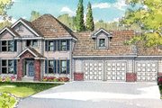 Traditional Style House Plan - 4 Beds 2.5 Baths 2803 Sq/Ft Plan #124-490 