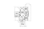 European Style House Plan - 4 Beds 3.5 Baths 4308 Sq/Ft Plan #411-821 