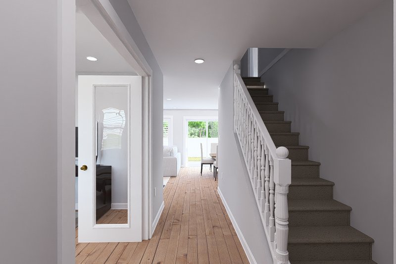 House Plan Design - Interior - Entry for Farmhouse House Plan #1060-239 - 3 bed, 2.5 bath