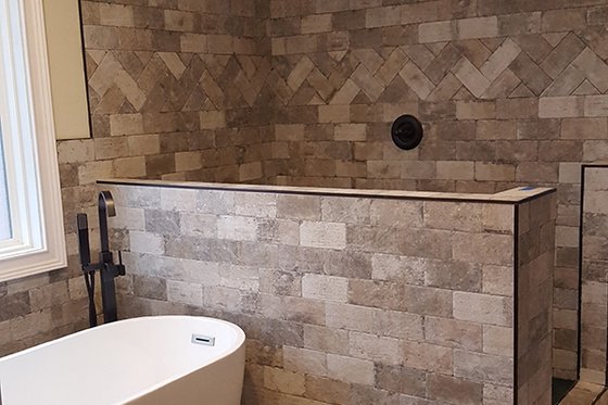 Interior - Master Bathroom for European House Plan #927-15 - 4 bed, 3.5 bath