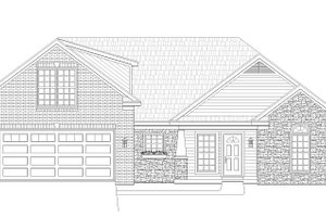 Exterior - Front Elevation 3 for Modern House Plan #932-553 - 3 bed, 2 bath