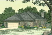 Colonial Style House Plan - 3 Beds 2 Baths 1330 Sq/Ft Plan #310-747 