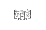 Southern Style House Plan - 4 Beds 4 Baths 3102 Sq/Ft Plan #52-116 