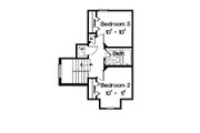 Farmhouse Style House Plan - 3 Beds 2 Baths 1170 Sq/Ft Plan #417-108 